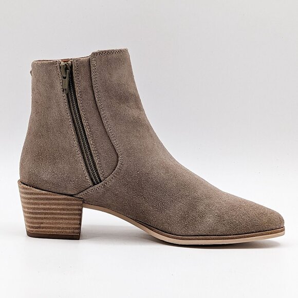 Rag&Bone Women Icons Taupe Suede Western Ankle Boots size 7US EUR 37.5 - Picture 4 of 9